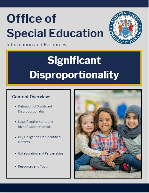 front cover of the resource guide for significant disproportionality